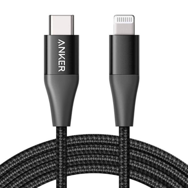 Anker 322 USB-C to Lightning Cable (6ft) Nylon Braided (A81B6H21)
