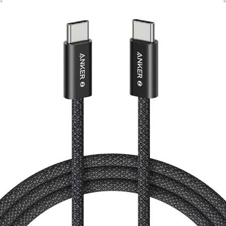 Anker Zolo USB-C to USB-C Cable 240W (6ft) (A8060H12)