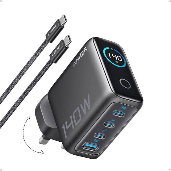 Anker Charger (140W, 4-Port, PD 3.1)
