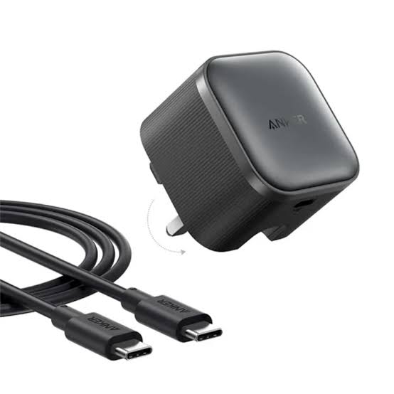 Anker Nano Charger (45W) with USB-C to USB-C Cable