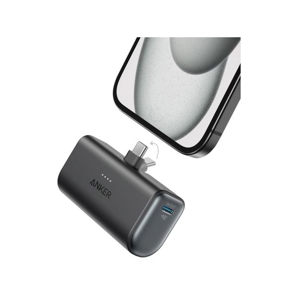 Anker Nano Power Bank 5,000mAh 22.5W with Built-In USB-C Connector